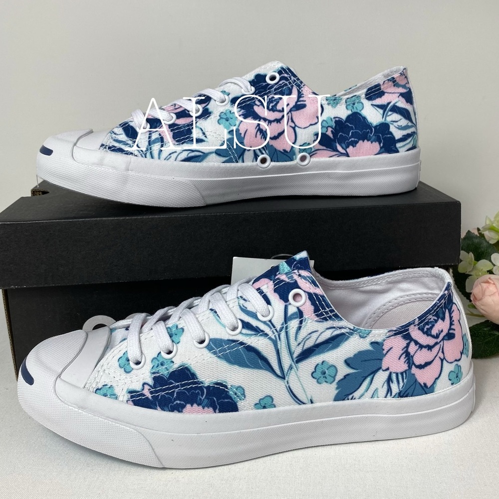 Converse Jack Purcell Jack Low Top White Cherry 🍒 - Picture 2 of 8